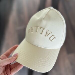 True Brvnd Cream DALLAS hat cap baseball hat